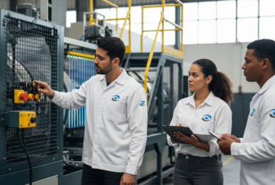 Segurança industrial e conformidade NR12